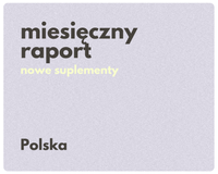 rynek polski | miesięczny raport nowości w suplementach diety | pakiet 12 miesięcy